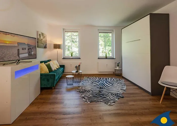 Ferienvilla Waldstrasse Whg 16 아파트 제바트헤링스도르프